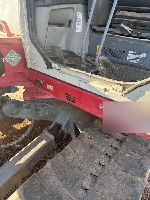 2019 Takeuchi TB290 Cab/Heat/AC Rubber tracks, Dozer blade, Travel alarm, Auxiliary hydraulics Manual QC, Hydraulic thumb, 18", 24", and 36" Buckets