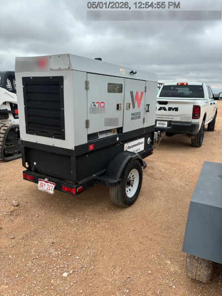 2019 WACKER NEUSON G70