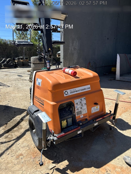 2023 Generac MLT2 Diesel, Flex Switch 120V Input, Powerzone Controller, (4) 320W LED Lights, 4kW Generator, 39.9 Gal Fuel Tank, 2" Ball, T3