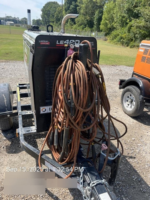 2024 Lincoln Electric LE400 Kubota V1505, Trlr, Cable Rack, Light Kit, ES Decals, T3