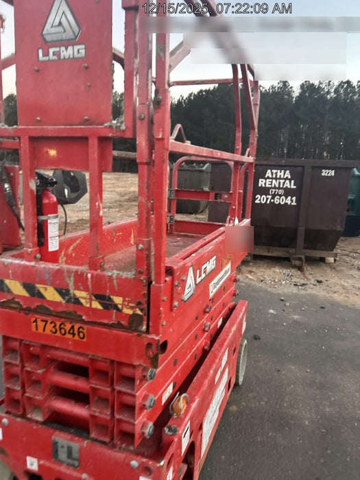 2021 Lgmg AS1932E Electric Drive, Solid Non Marking Tires, Dual Beacons