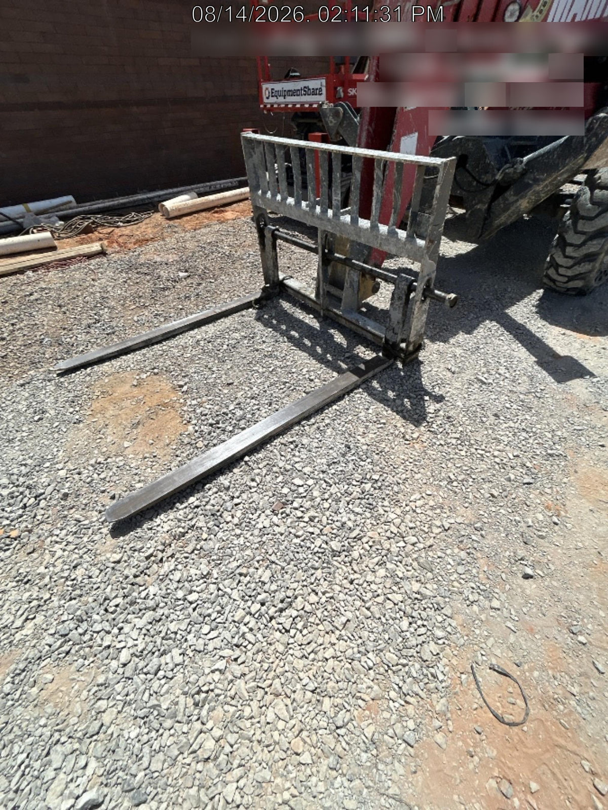 2018 Manitou MTA10055 MTA10055 - Canopy, Worklights, Beacon, 66" Carriage, 60" Forks, Solid Tires, Aux Hydraulics