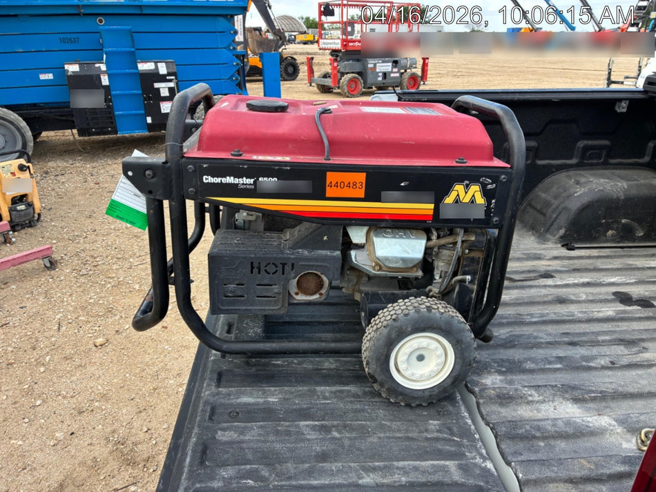 2024 Mi-T-M GEN-6500-0MM1 6.5kW, Gas Powered, Recoil Start, Wheel Mounted, 420cc Mi-T-M Eng., (2) 120V 20A GFCI Duplex, (1) 120V 30A Twist Lock, (1) 120V/240V 30A Twist Lock, 7.5 Gal. Fuel Tank