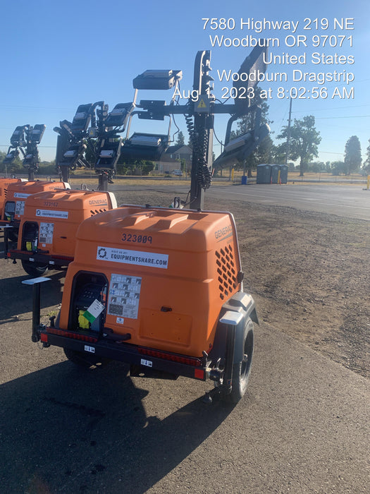 2023 Generac MLT2 Diesel, Flex Switch 120V Input, Powerzone Controller, (4) 320W LED Lights, 4kW Generator, 39.9 Gal Fuel Tank, 2" Ball, T3