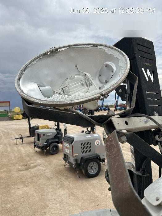 2019 Wacker Neuson LTV6L-MH Wacker Neuson LTV6L Mobile Light Tower w/Fuel Level Sensor Installed