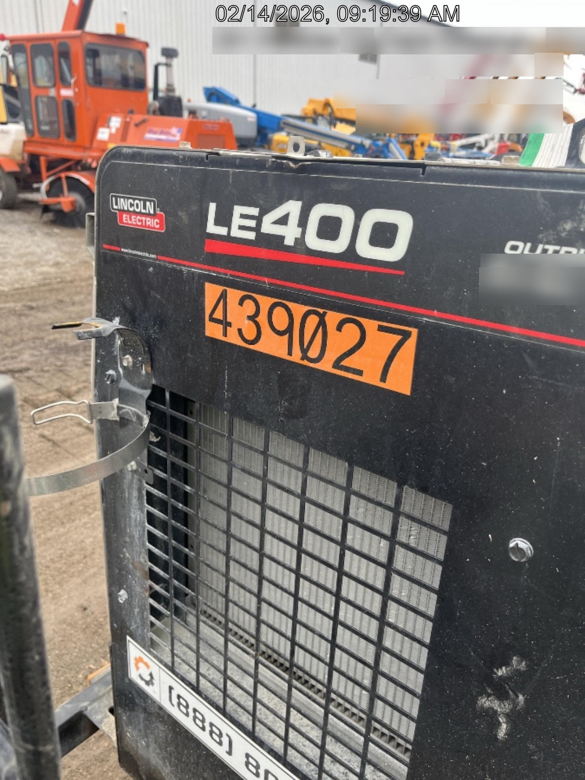 2024 Lincoln Electric LE400 Kubota V1505, Trlr, Cable Rack, Light Kit, ES Decals, T3
