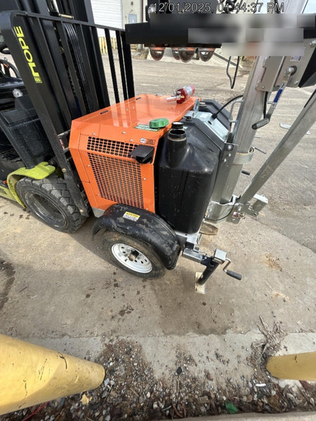 2025 Wanco WLTT-4MM4K Diesel, Mitsubishi L2E, 9.0HP @1800 rpm, Deep Sea Controller, Shore Power Plug, Auto Start, (4) 350W LED Floodlights, 4kW Generator, 60 Gal Fuel Tank, 2" Ball, T3