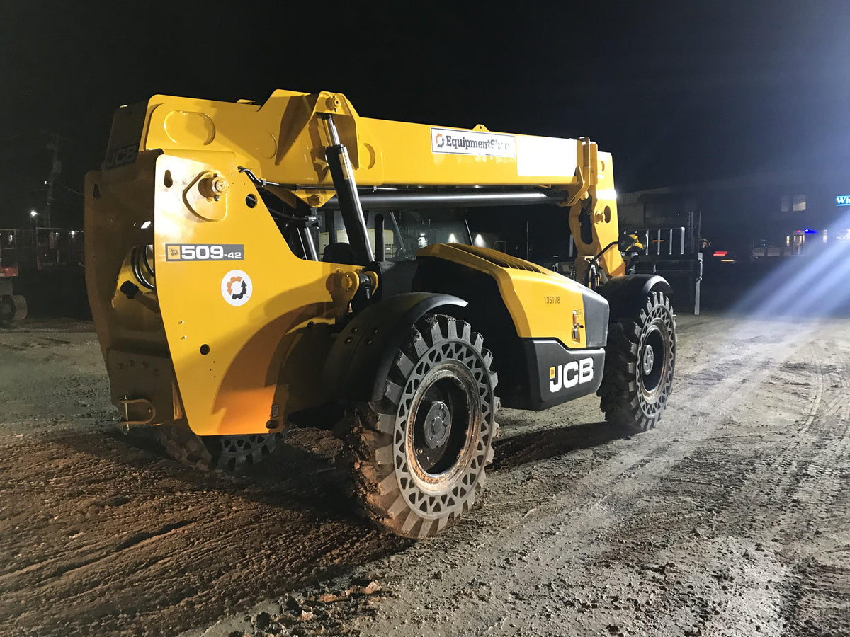 2021 JCB 509-42 74Hp Dsl, Canopy, Sld Tires, LED WL, Bcn, L Hook, EST