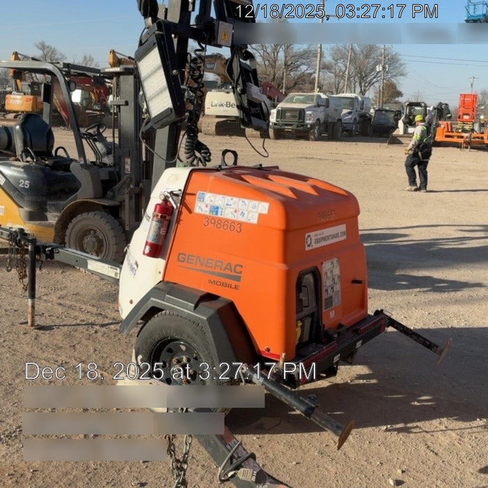 2024 Generac MLT2 Diesel, Flex Switch 120V Input, Powerzone Controller, 
(4) 320W LED Lights, 4kW Generator, 39.9 Gal Fuel Tank, 2" Ball, T3