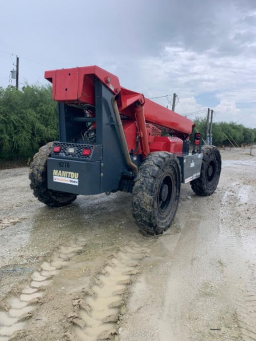 2018 Manitou 12042 Manitou MTA 12042 w/Cab/Heat/AC, Work Lights/Strobe, Aux Hyd, Solid Tires, Lift Hook, 66" Carriage, 72" Forks