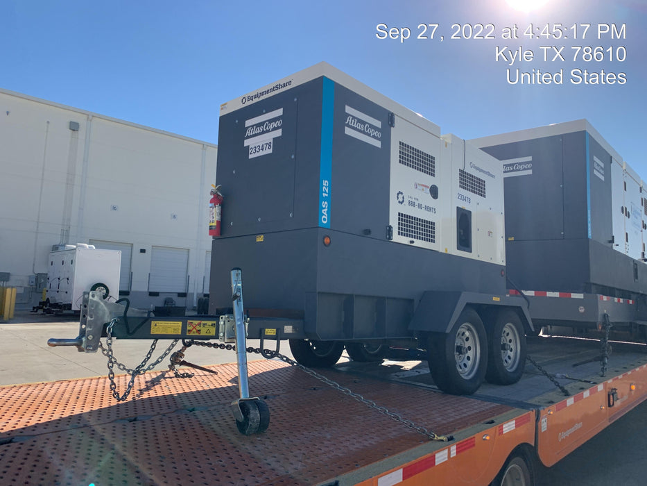 2022 ATLAS COPCO QAS 125