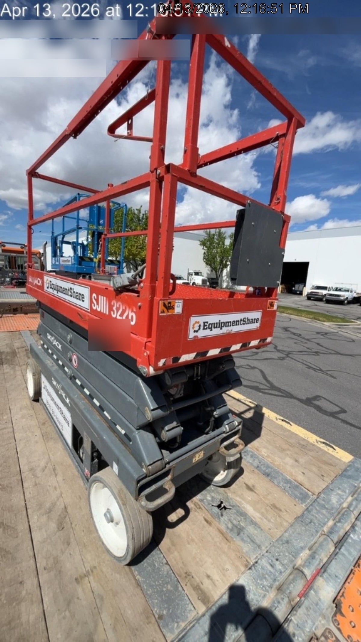 2019 Skyjack SJIII-3226 Standard Options