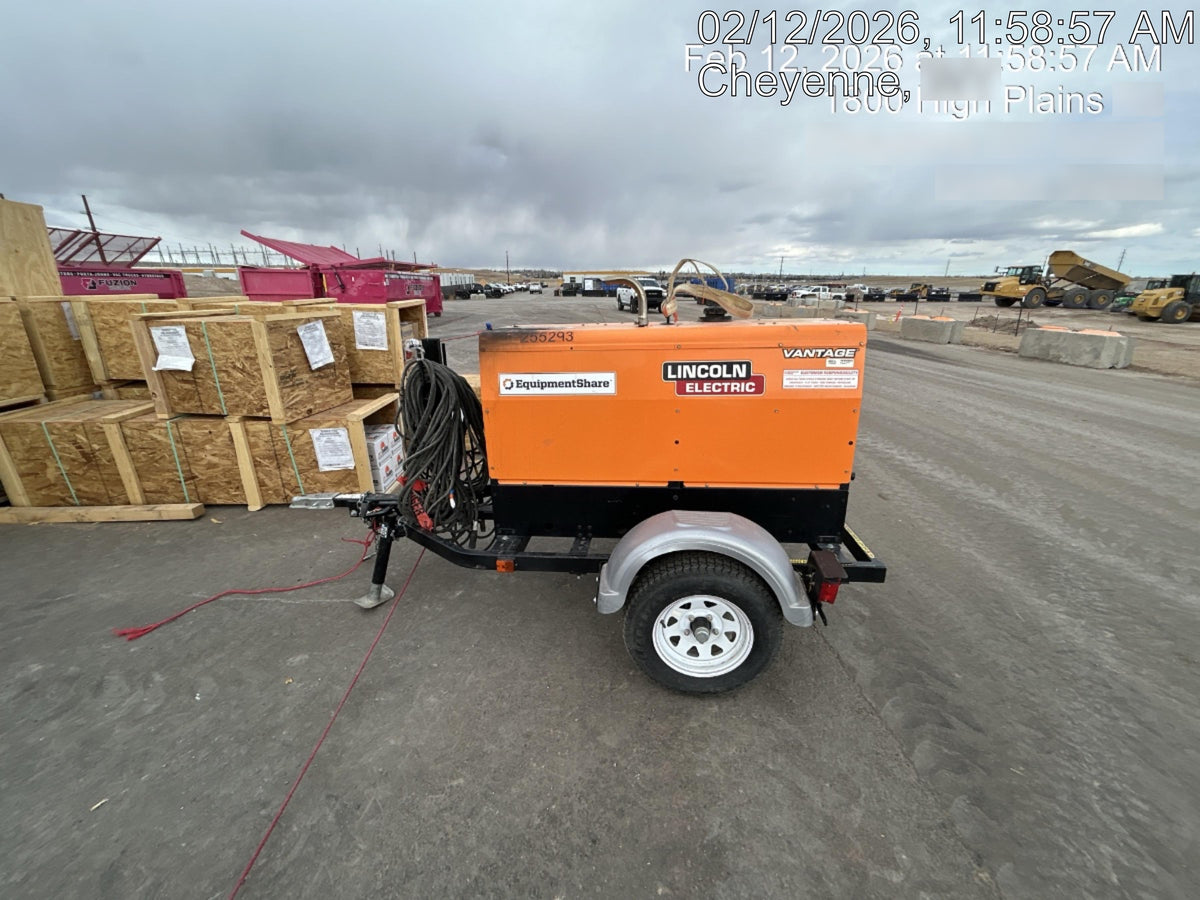 2022 Lincoln Electric LE400 Kubota V1505, Trlr, Cable Rack, Light Kit, ES Decals, T3