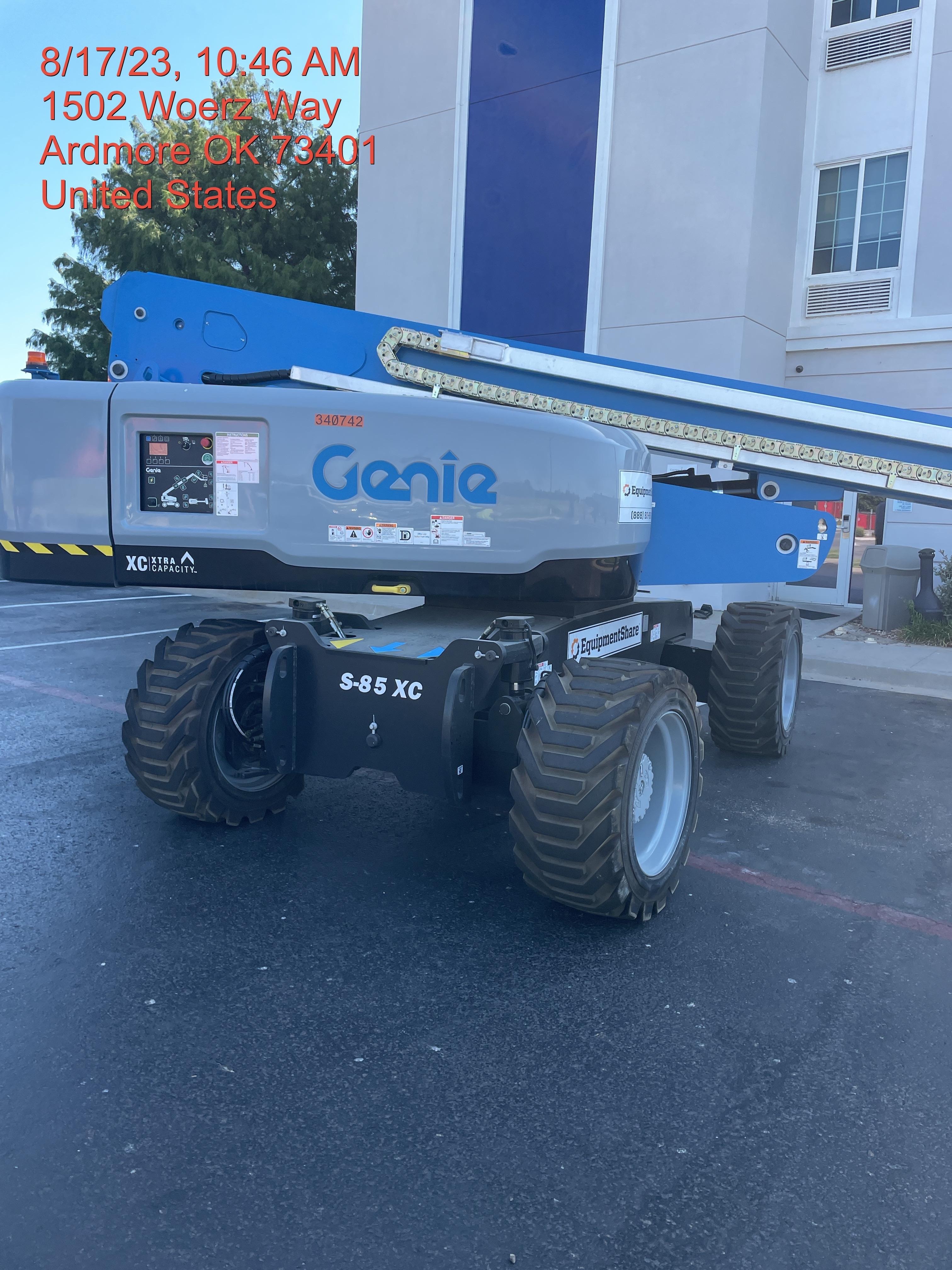 2023 GENIE S-85 XC