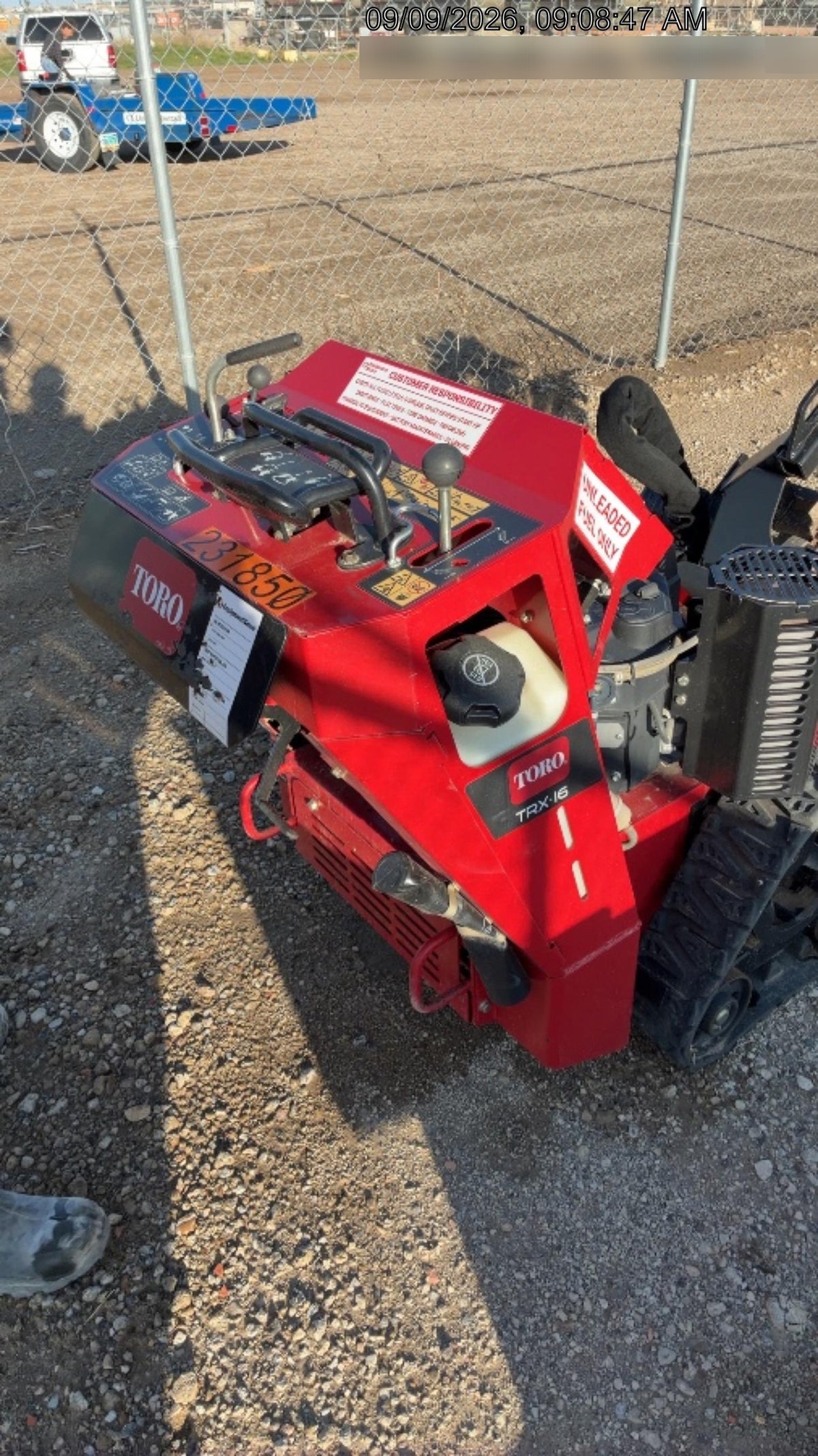 2022 TORO TRX-16