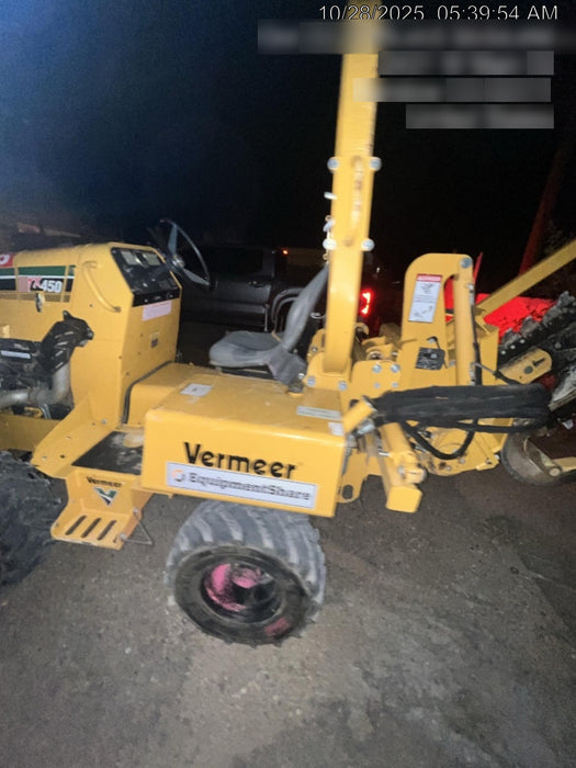 2019 VERMEER RTX450