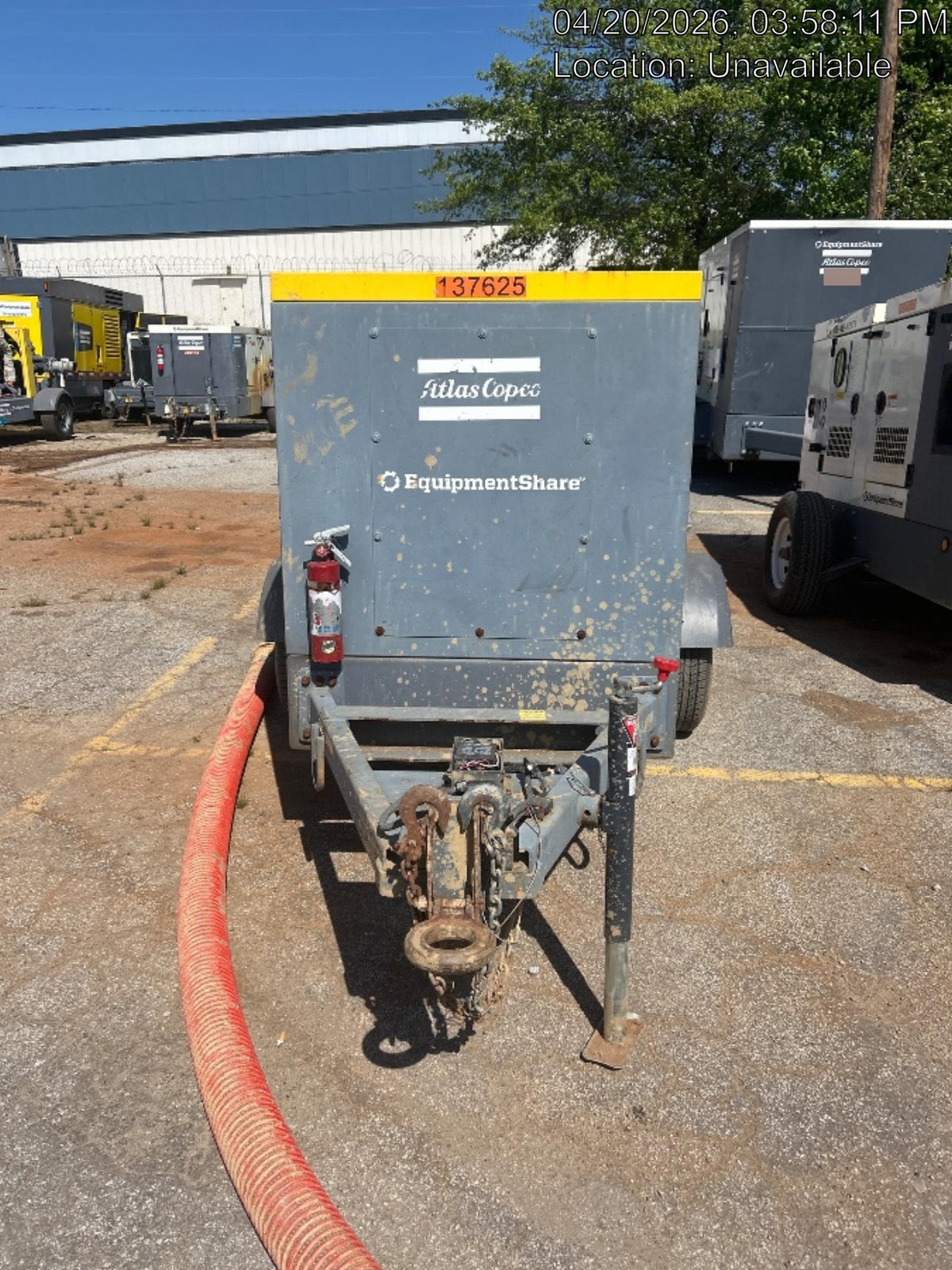 2021 ATLAS COPCO PAS 100 HF CS Enclosed