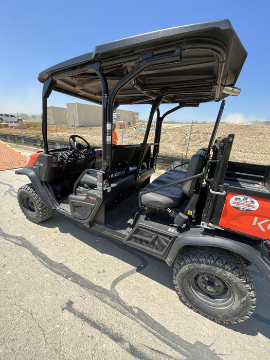 2022 Kubota RTV-X1140W-H Plastic Canopy, Windshield Acrylic Clear, LED Strobe Light, Wire Harness Kit, Back up Alarm
