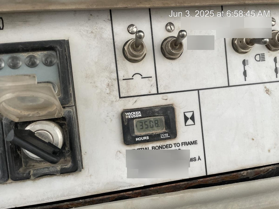 2018 Wacker Neuson LTV6L-MH Wacker Neuson LTV6L Mobile Light Tower w/Fuel Level Sensor Installed