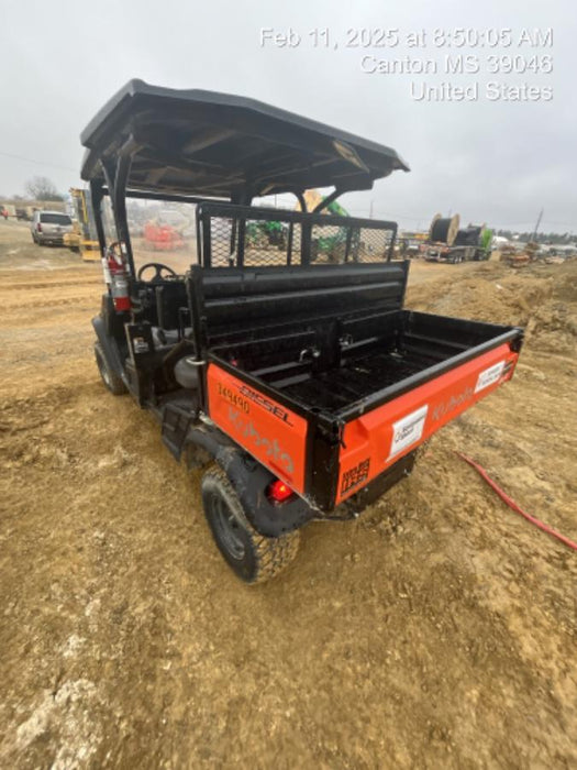 2023 Kubota RTV-X1140W-H 4WD, LED Strobe, Windshield Acrylic Clear, Plastic Canopy, Wire Harness Kit, Backup Alarm