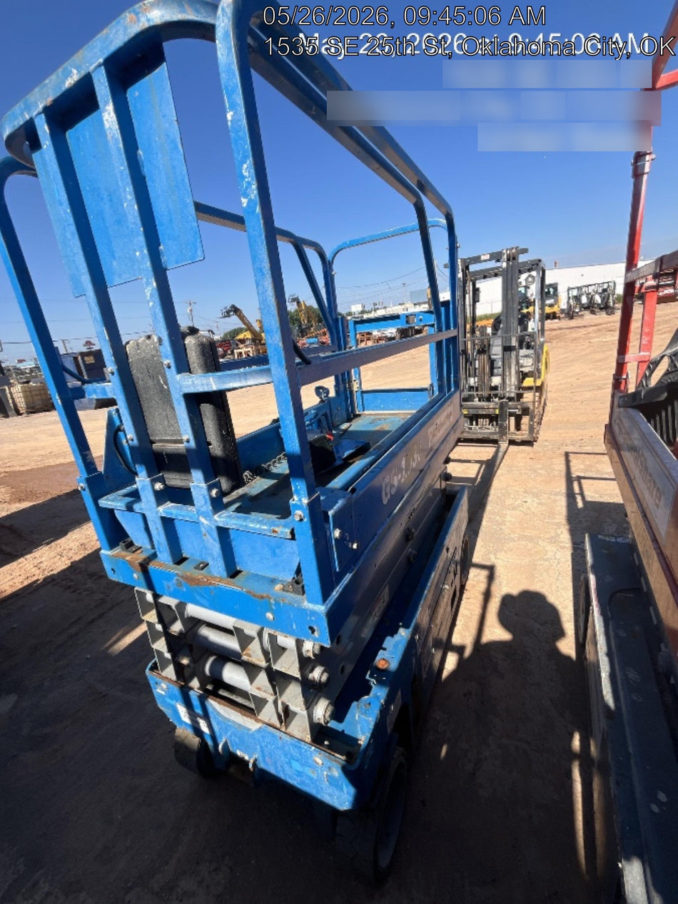 2020 Genie GS-1930 Solid Non Marking Tires, Beacon, Folding rails with half height swing gate