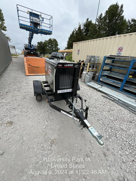 2024 Lincoln Electric LE400 Kubota V1505, Trlr, Cable Rack, Light Kit, ES Decals, T3