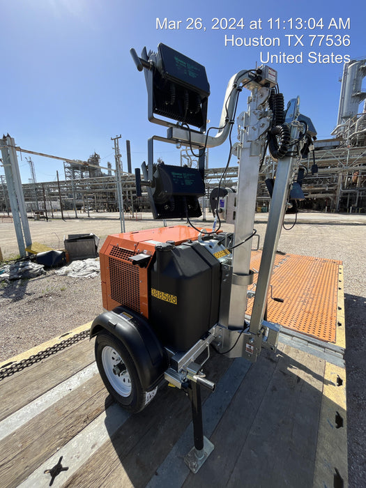 2024 Wanco WLTT-4MM4K Diesel, Deep Sea Controller, Shore Power Plug, Auto Start, (4) 350W LED Floodlights, 4kW Generator, 60 Gal Fuel Tank, 2" Ball, T3