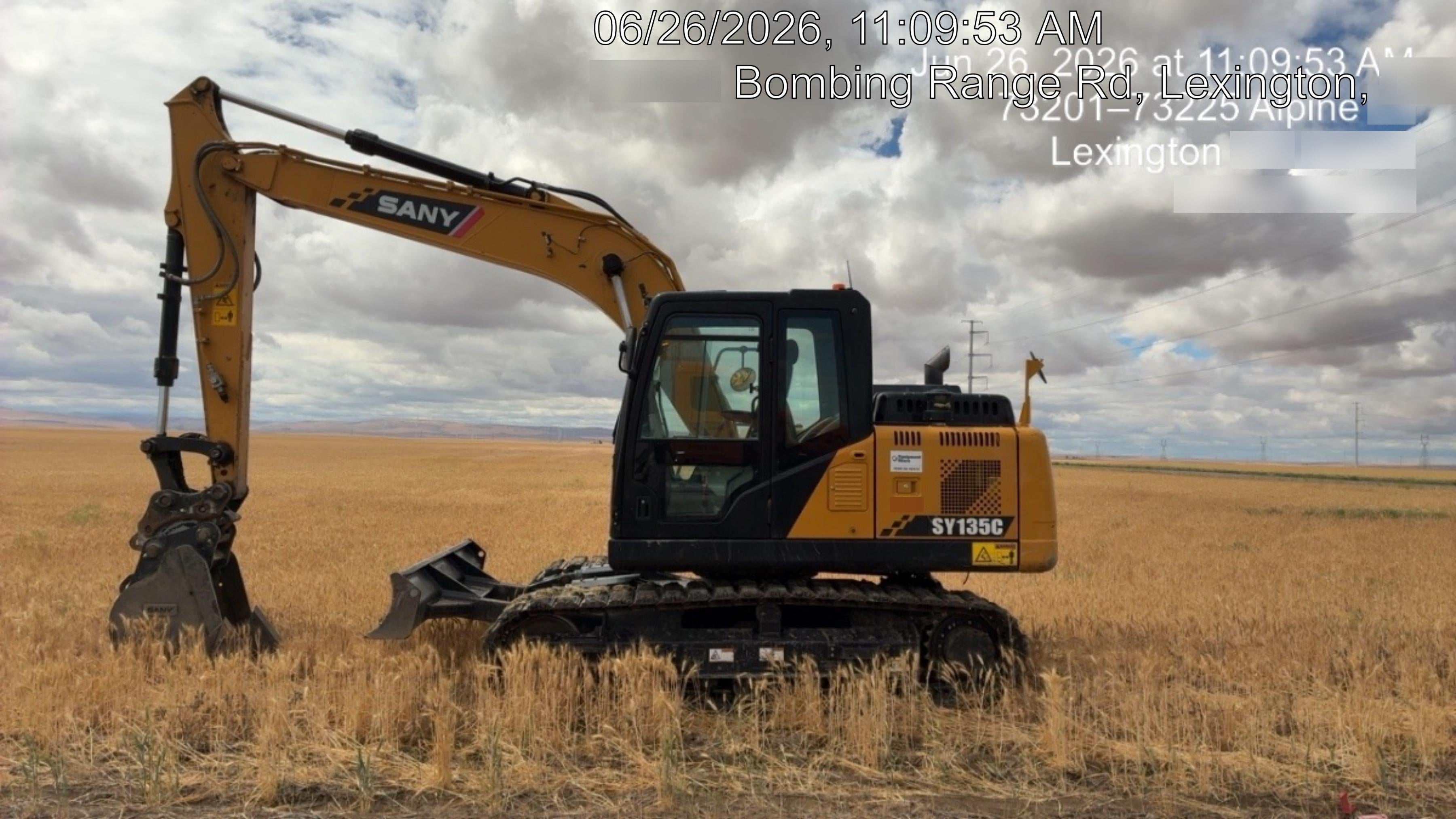 2020 SANY SY135C