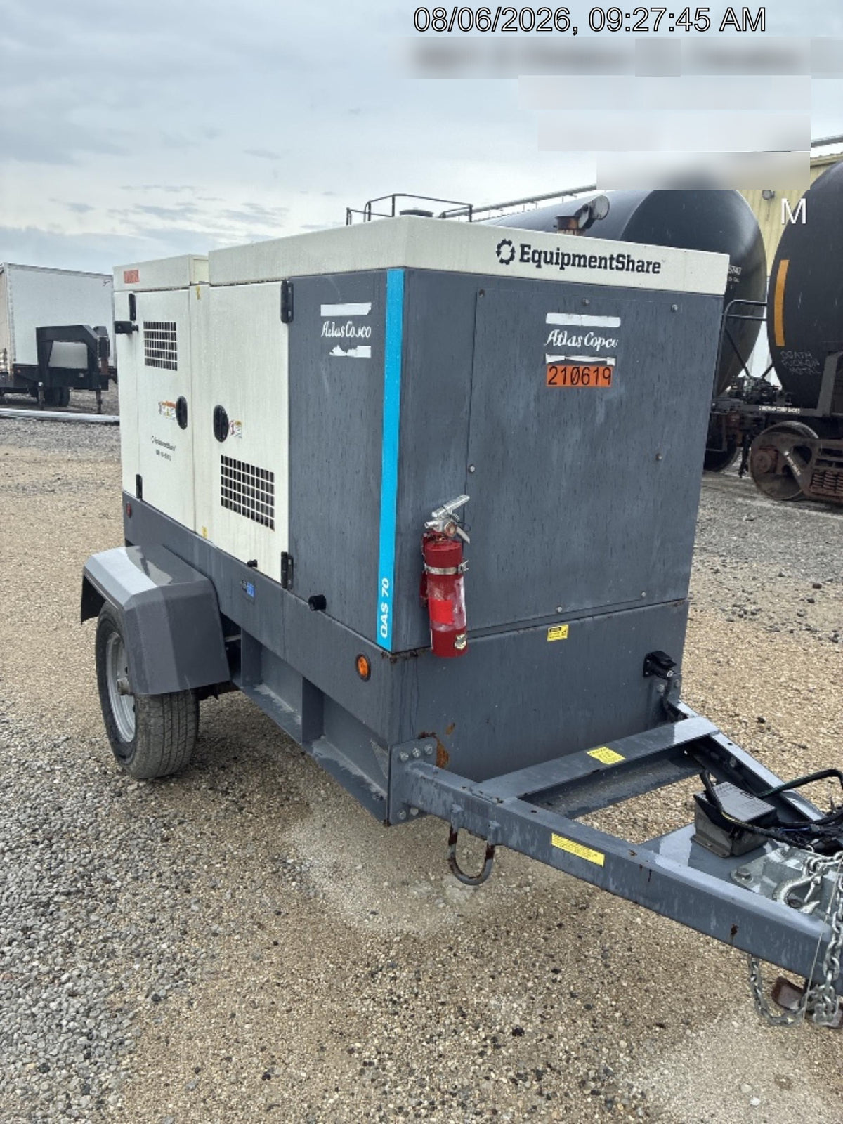 2022 ATLAS COPCO WAGNER QAS 70