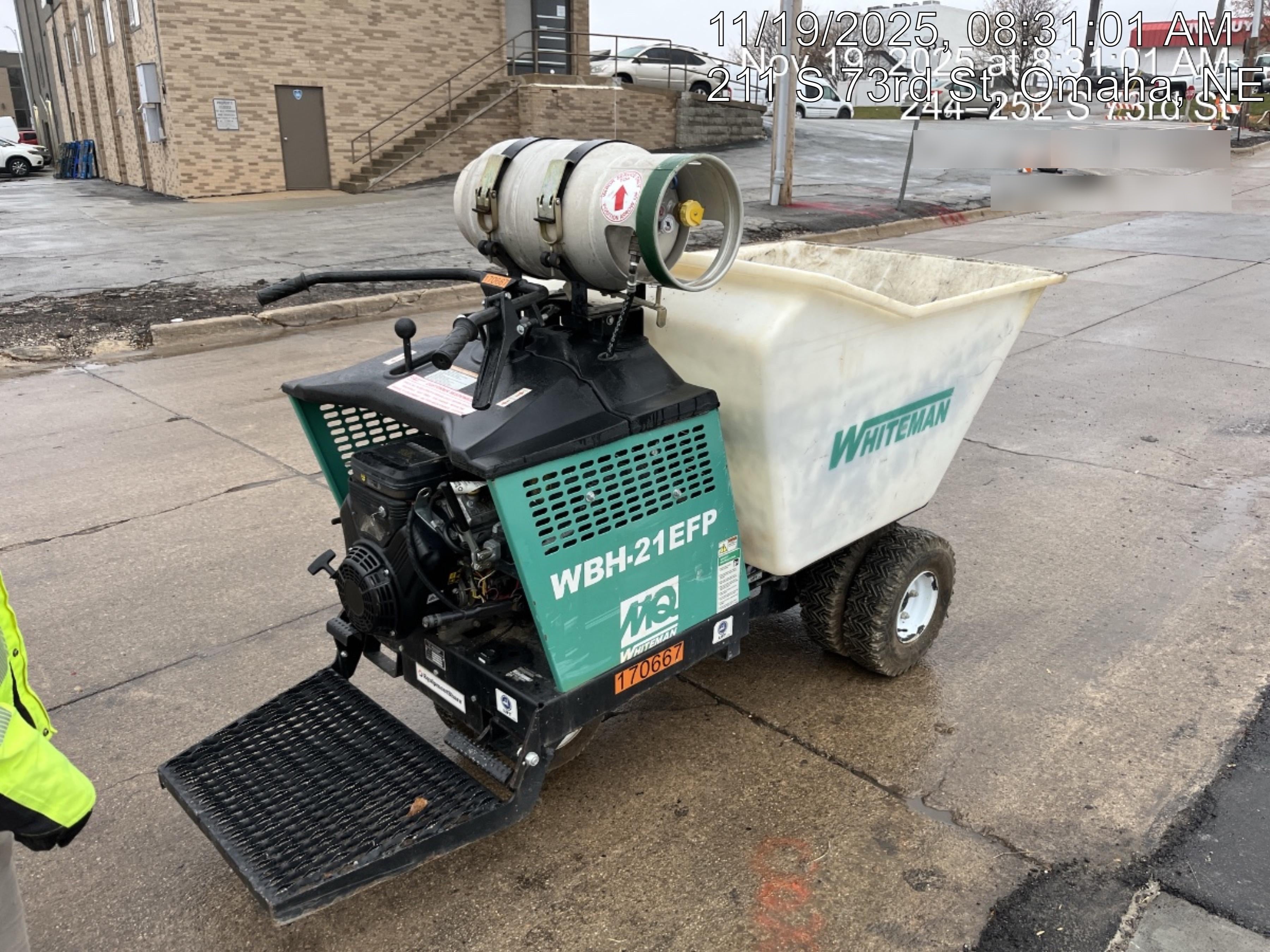 2021 MULTIQUIP WBH-21EFP