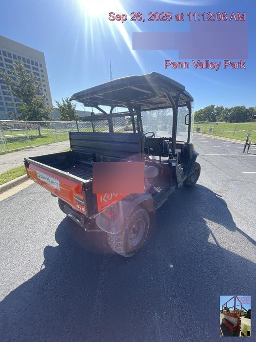 2022 Kubota RTV-X1140W-H Plastic Canopy, Windshield Acrylic Clear, LED Strobe Light, Wire Harness Kit, Back up Alarm