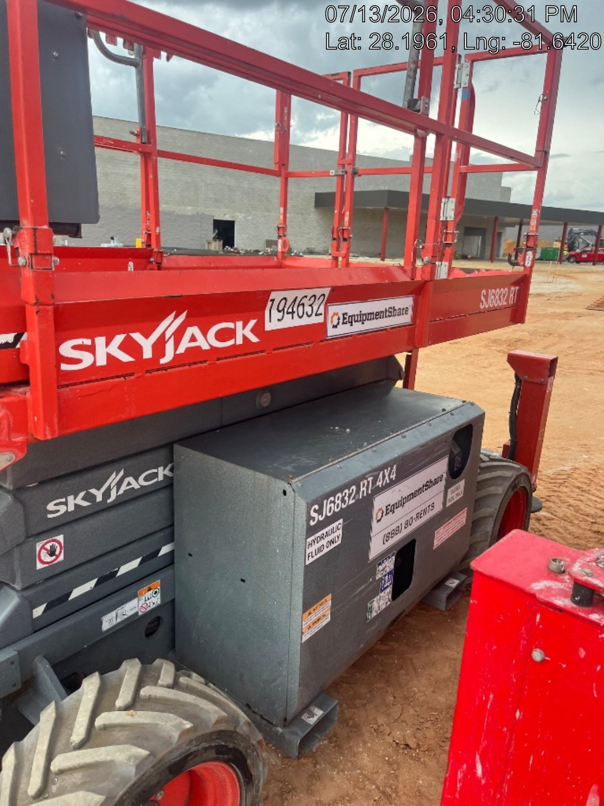 2021 SKYJACK SJ6832 RT