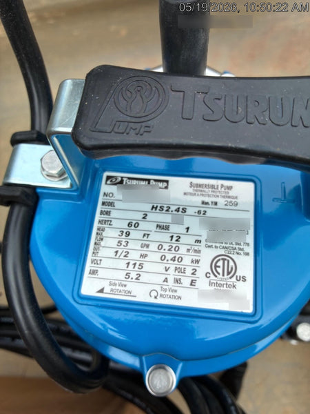 2026 TSURUMI HS2.4S