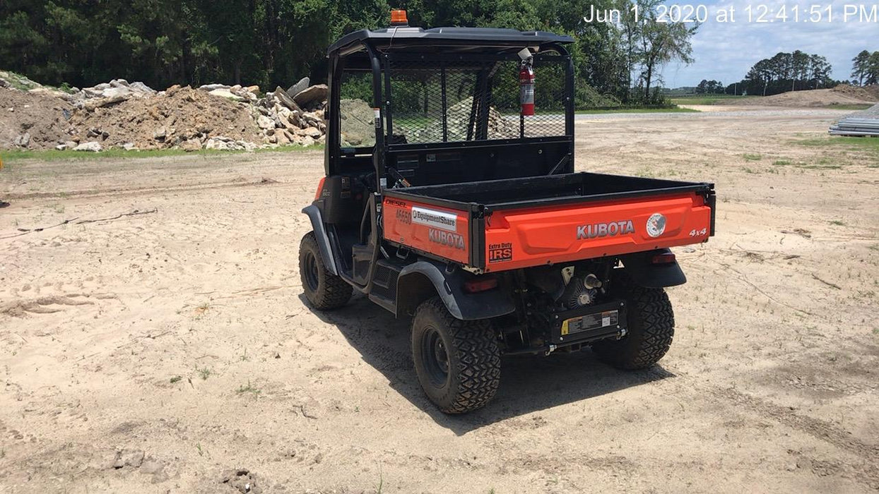 2019 Kubota RTV-X900G-H - 2 Passenger 4wd Utility Cart, LED Strobe, Windshield Tempered Glass, Plastic Canopy, Backup Alarm