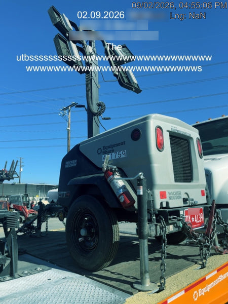 2024 Wacker Neuson LTT4 Diesel, Kohler KDW702, Deep Sea Controller, Auto Start, LED 320W, Bypass Outlet, T3