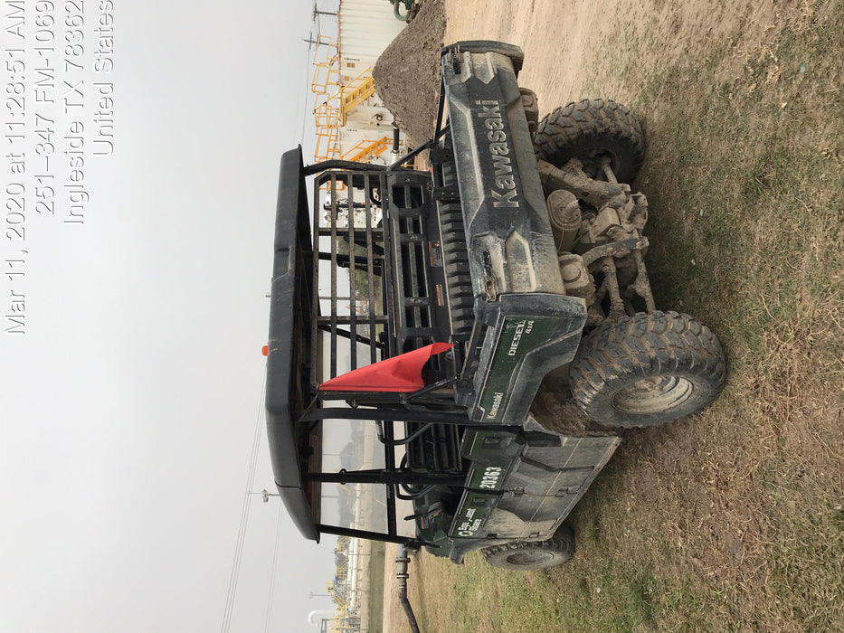 2018 Kawasaki Mule PRO-DXT Kawasaki Mule 4x4 Diesel UTV w/Hard Top, Windshield, Beacon, Backup Alarm, ES Keypad/Hardware Installed