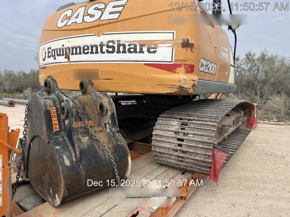 2019 CASE CX210D