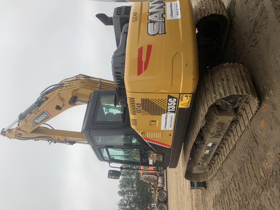 Sany SY135C SY135 Tier 4 - Cab, Hydraulic QC, Hydraulic Breaker, 36" HD Sany Bucket, 42" HD Sany Bucket, 24" HD Sany Bucket