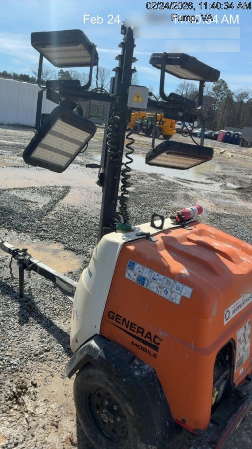 2023 Generac MLT2 Diesel, Flex Switch 120V Input, Powerzone Controller, (4) 320W LED Lights, 4kW Generator, 39.9 Gal Fuel Tank, 2" Ball, T3