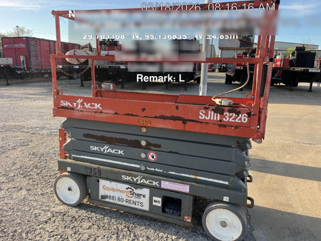 2017 Skyjack SJIII-3226 Skyjack SJ3226, Trojan Battery Set, Extended Warranty 5yr/5k hr