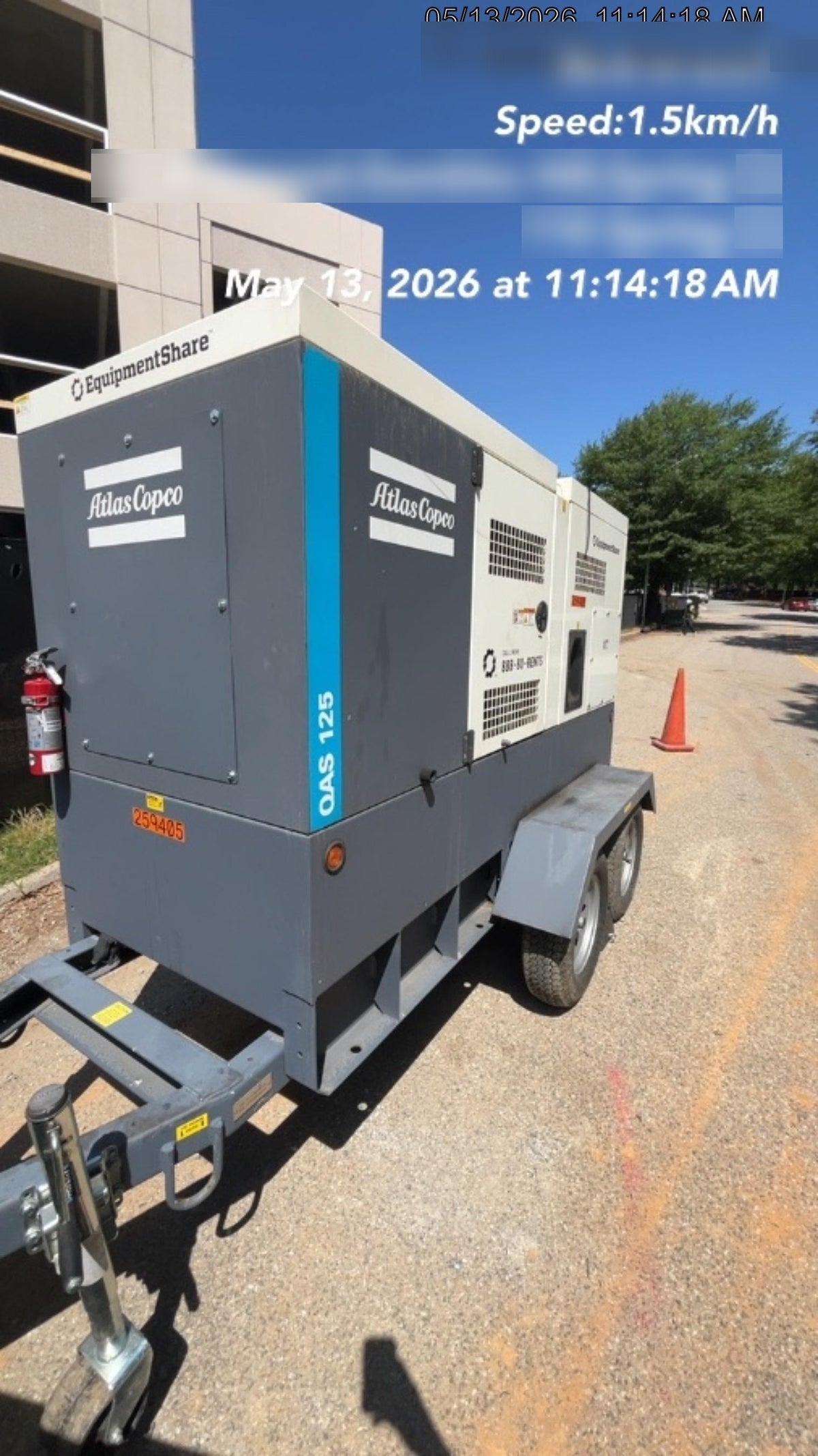 2022 ATLAS COPCO QAS 125