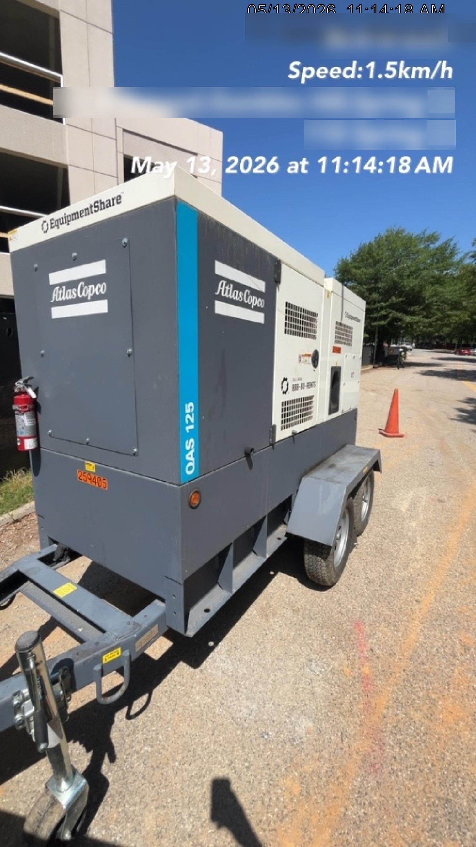 2022 ATLAS COPCO QAS 125