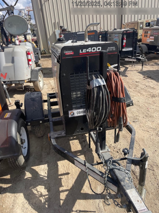 2024 Lincoln Electric LE400 Kubota V1505, Trlr, Cable Rack, Light Kit, ES Decals, T3