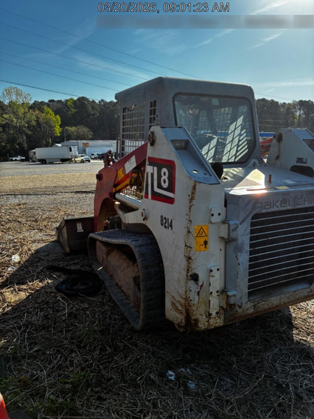 2018 TAKEUCHI TL8