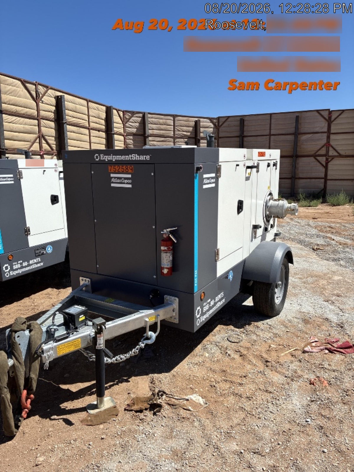 2026 ATLAS COPCO PAC F66 KD-S