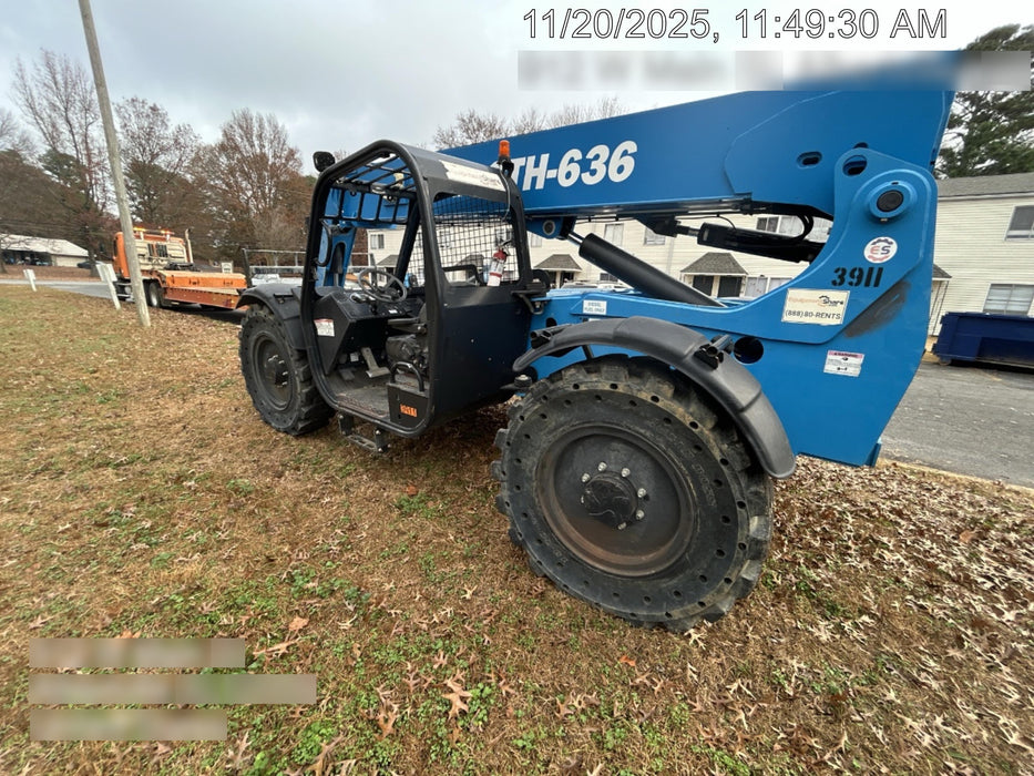 2017 Genie GTH-636 Genie GTH636, Foam Filled Tires, 48" carriage