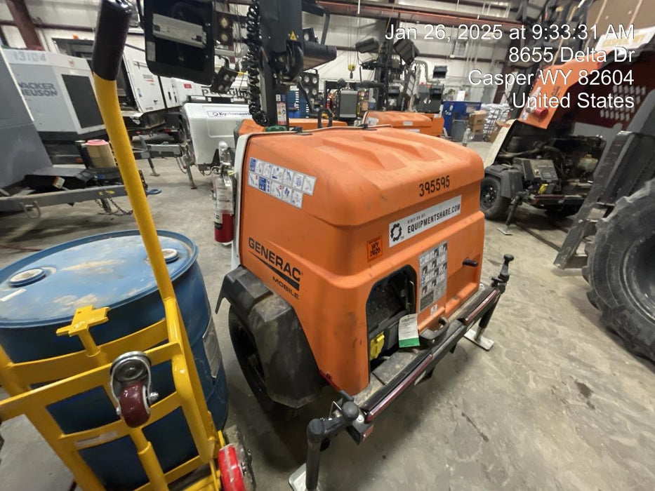 2024 Generac MLT2 Diesel, Flex Switch 120V Input, Powerzone Controller, 
(4) 320W LED Lights, 4kW Generator, 39.9 Gal Fuel Tank, 2" Ball, T3