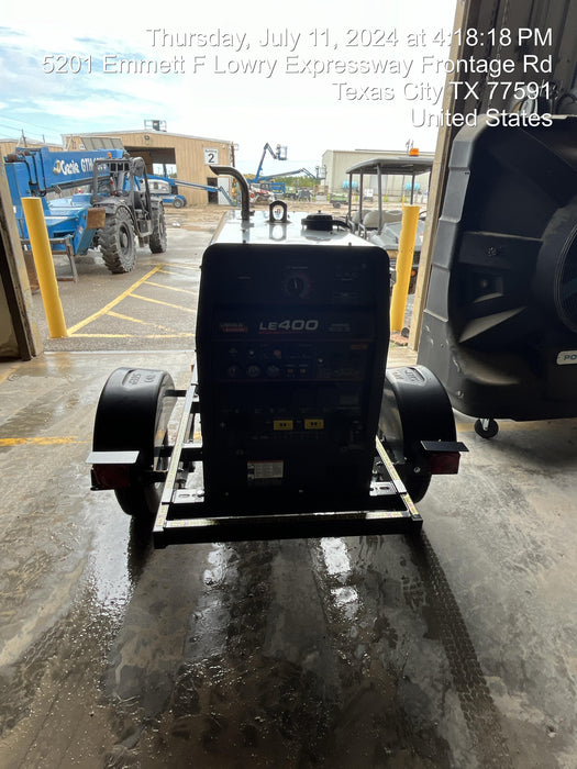 2024 Lincoln Electric LE400 Kubota V1505, Trlr, Cable Rack, Light Kit, ES Decals, T3