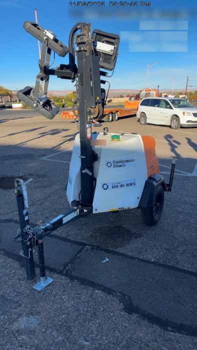 2024 Generac MLT2 Diesel, Flex Switch 120V Input, Powerzone Controller, 
(4) 320W LED Lights, 4kW Generator, 39.9 Gal Fuel Tank, 2" Ball, T3