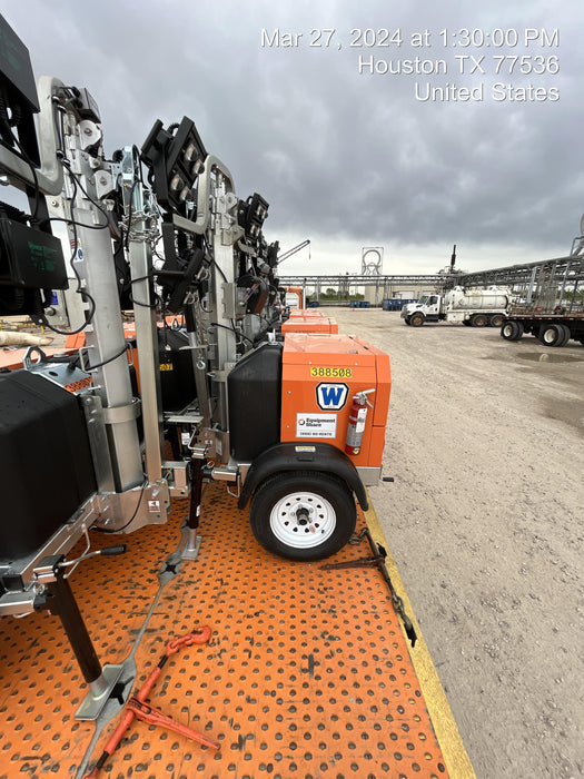 2024 Wanco WLTT-4MM4K Diesel, Deep Sea Controller, Shore Power Plug, Auto Start, (4) 350W LED Floodlights, 4kW Generator, 60 Gal Fuel Tank, 2" Ball, T3